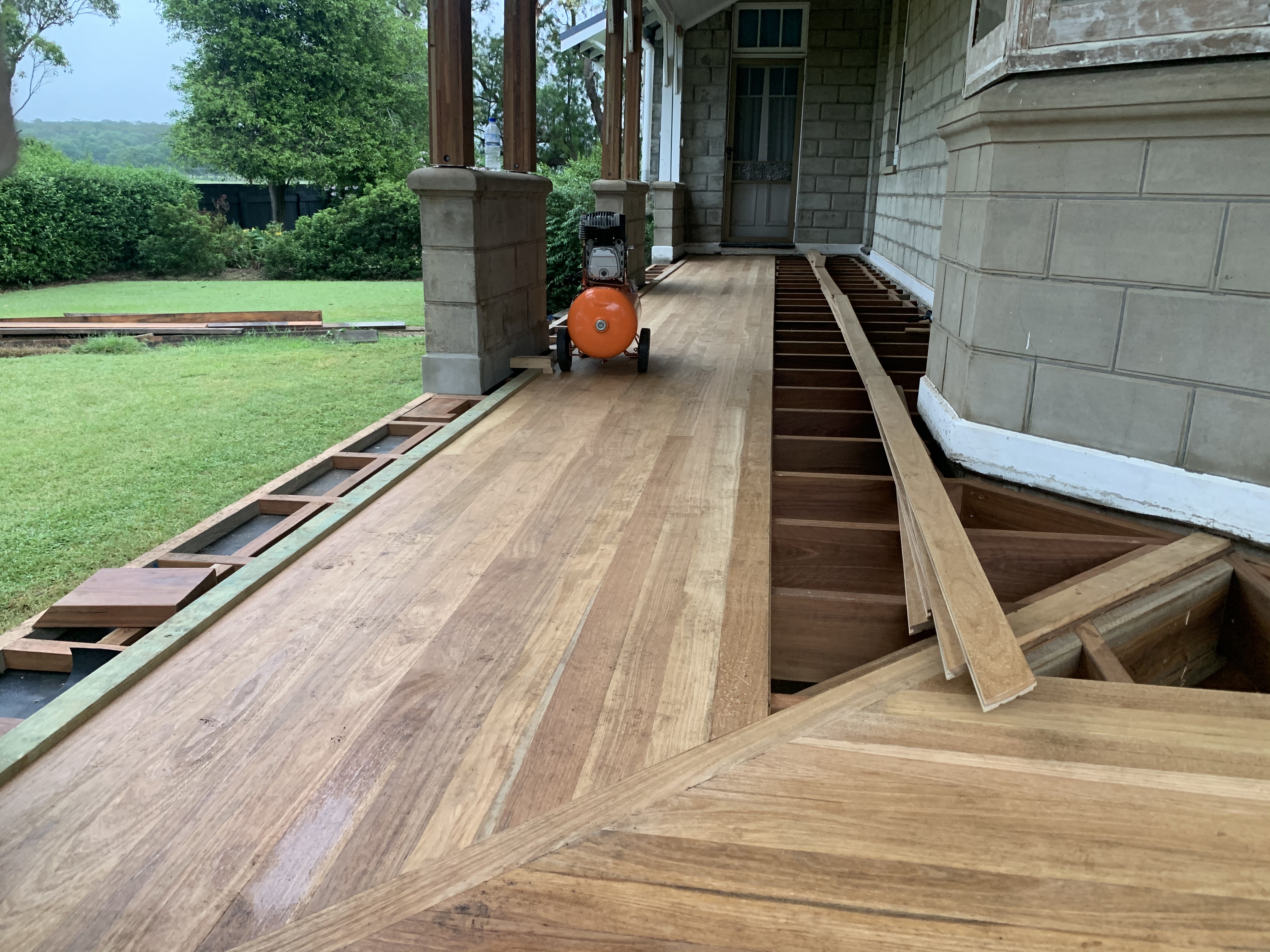 Restoration Of An Old Homestead Verandah