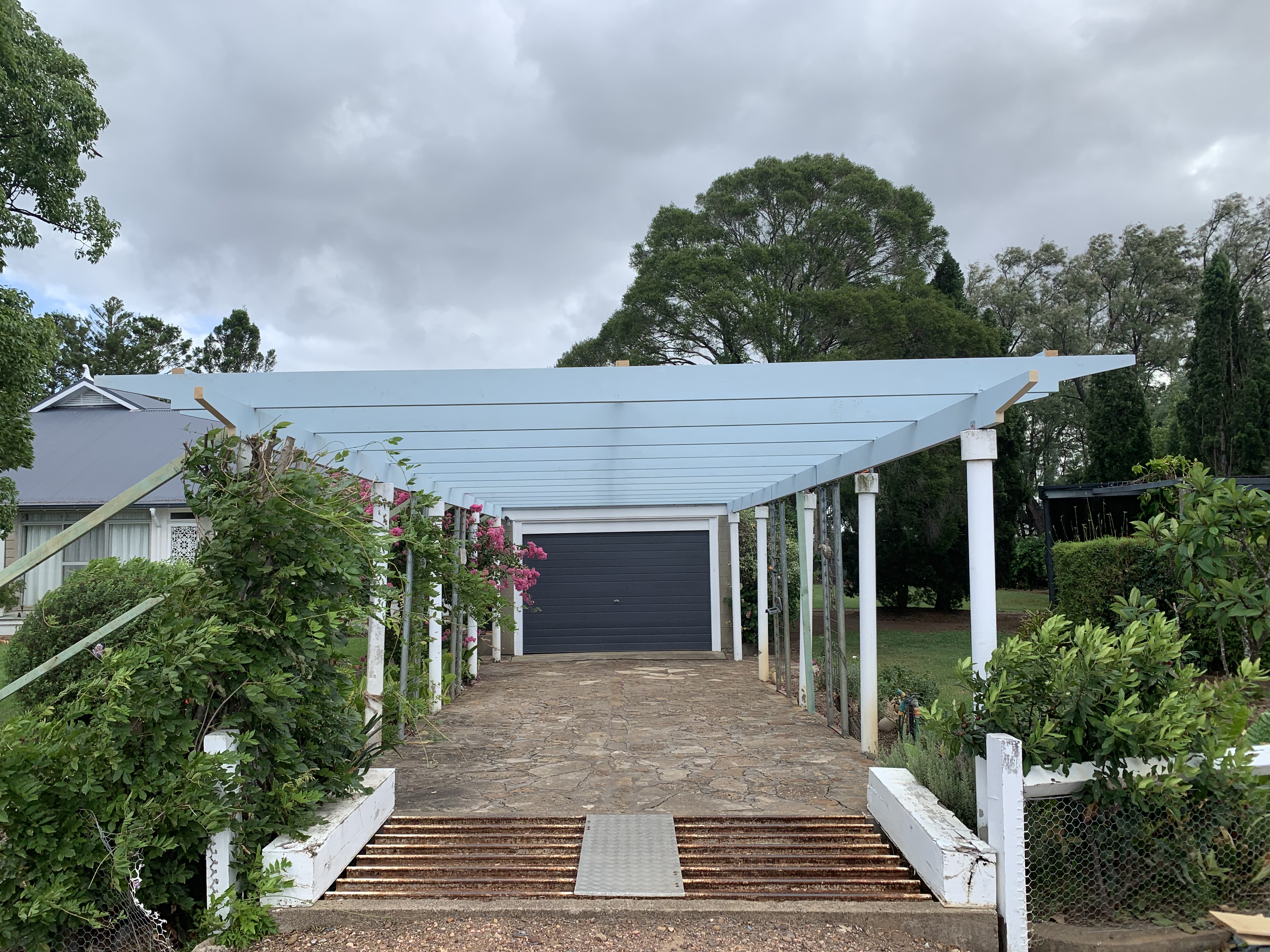 Replacement Of An Old Pergola