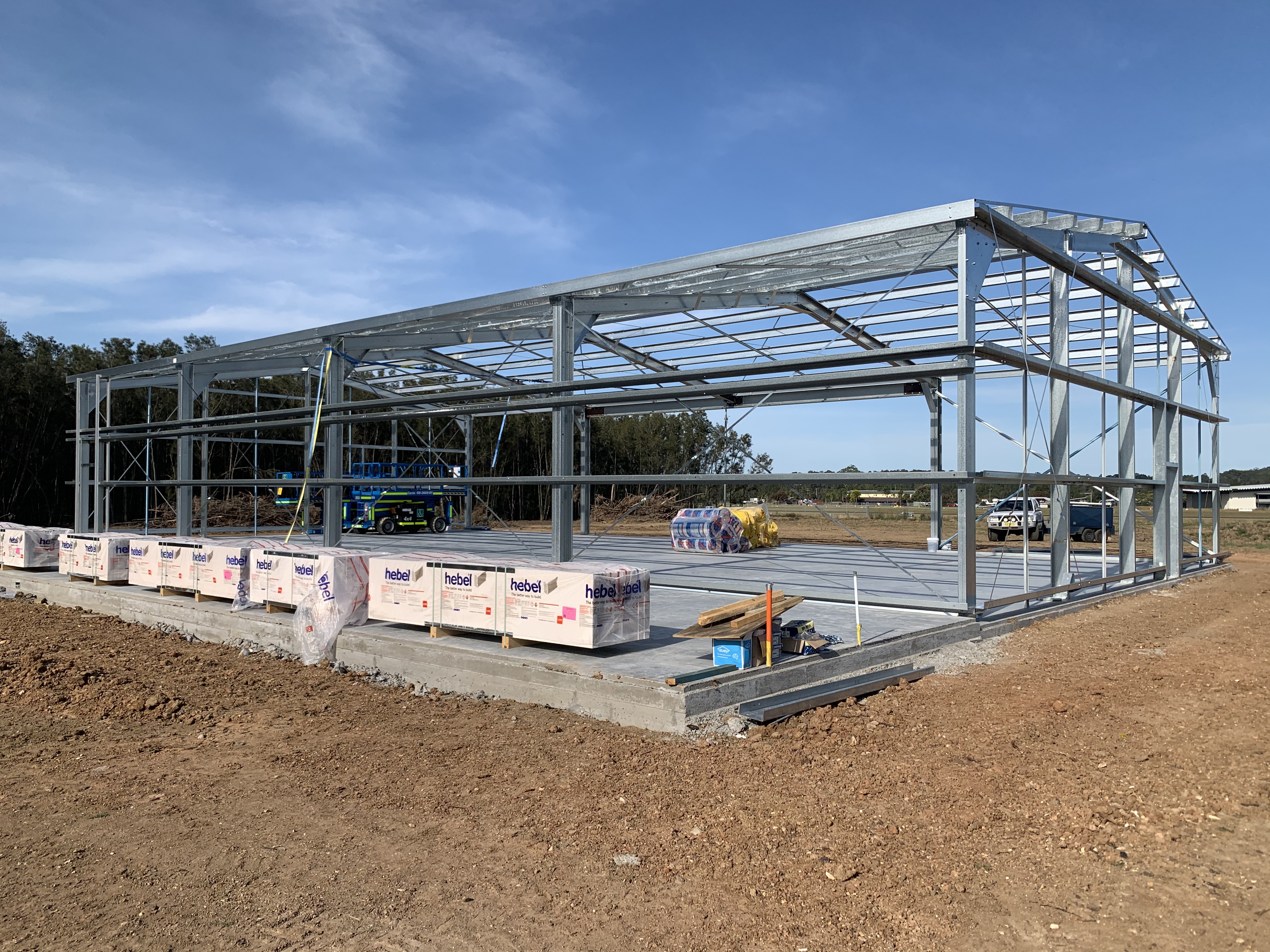 Commercial Shed Erection